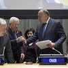Em cerimónia na sede da ONU, em Nova Iorque, a Palestina sucede assim ao Egito na liderança deste grupo de nações fundado em 1964.
