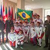 Estudantes do Colégio Militar do Brasil visitam as Nações Unidas