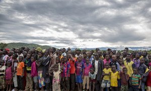 Burundian refugees at the Mulongwe settlement in South Kivu, Democratic Republic of the Congo. (file)