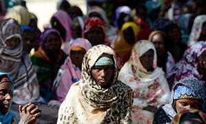 Nigerian refugees and asylum seekers in Far North Region, Cameroon. 
