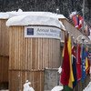Impression from the Annual Meeting 2019 of the World Economic Forum in Davos, January 21, 2019. 