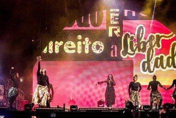 Daniela falou sobre importância de falar sobre direitos no seu tradicional show, que faz no primeiro dia do ano, em Salvador, na Bahia. 