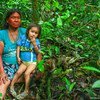 Reserva comunal Amarakaeri, área natural de 402.335 hectáreas protegida por las comunidades harakbuts, yines y machiguengas en Madre de Dios, en la Amazonía de Perú.