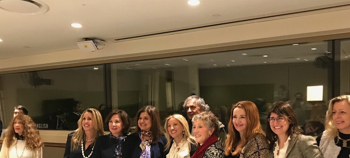 Varias mujeres músicas, compositoras y activistas se reunieron en la sede las Naciones Unidas para discutir sobre la desigualdad de género en la industria musical.
