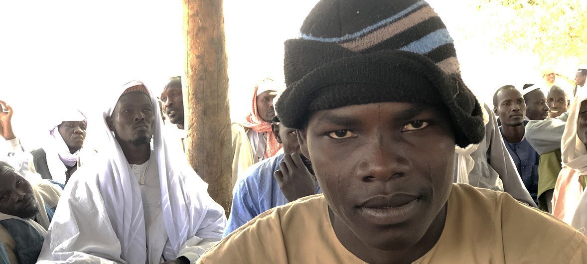 Kedra Abakar, de 25 anos, foi raptado da sua casa na ilha Ngomiron Doumou, no Lago Chade, por terroristas do Boko Haram