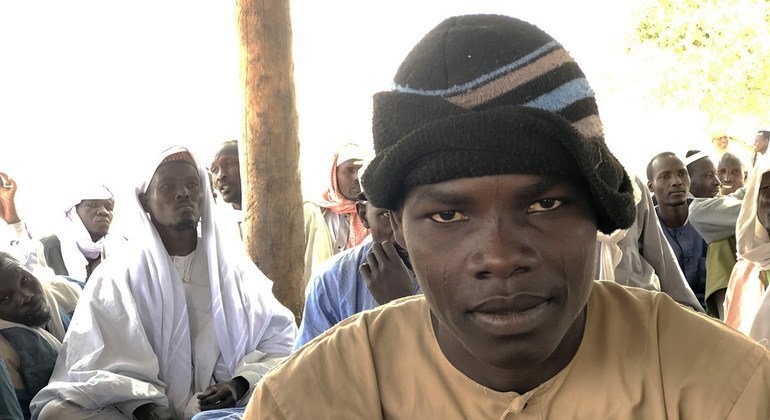 Kedra Abakar, de 25 años, fue secuestrado de su casa en la isla de Ngomiron Doumou, en el lago Chad, por extremistas del grupo terrorista Boko Haram. (9 de febrero de 2019)