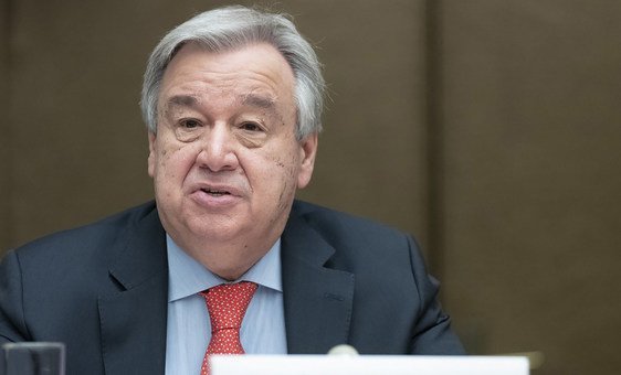 António Guterres durante evento de alto nível da ONU para a crise humanitária no Iêmen