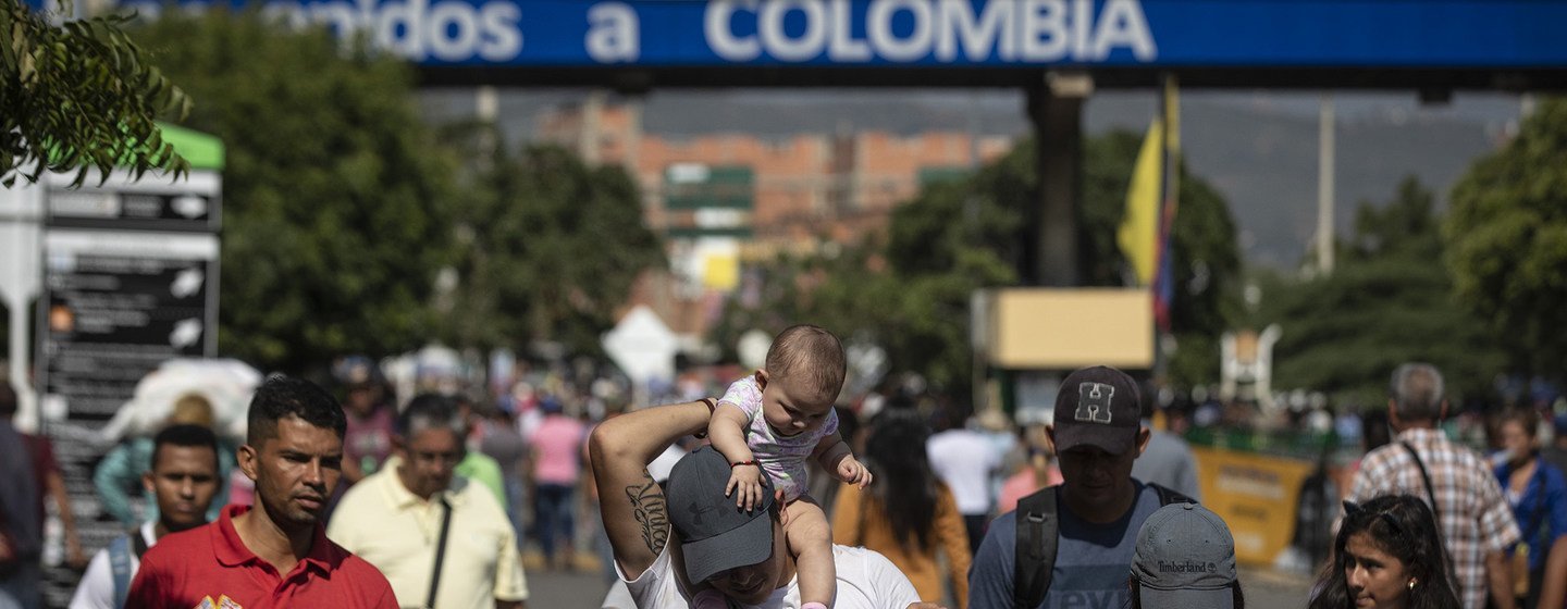 Colômbia acolhe mais de 1,1 milhão de refugiados e migrantes venezuelanos, sendo o país mais afetado pela saída deles de seu país
