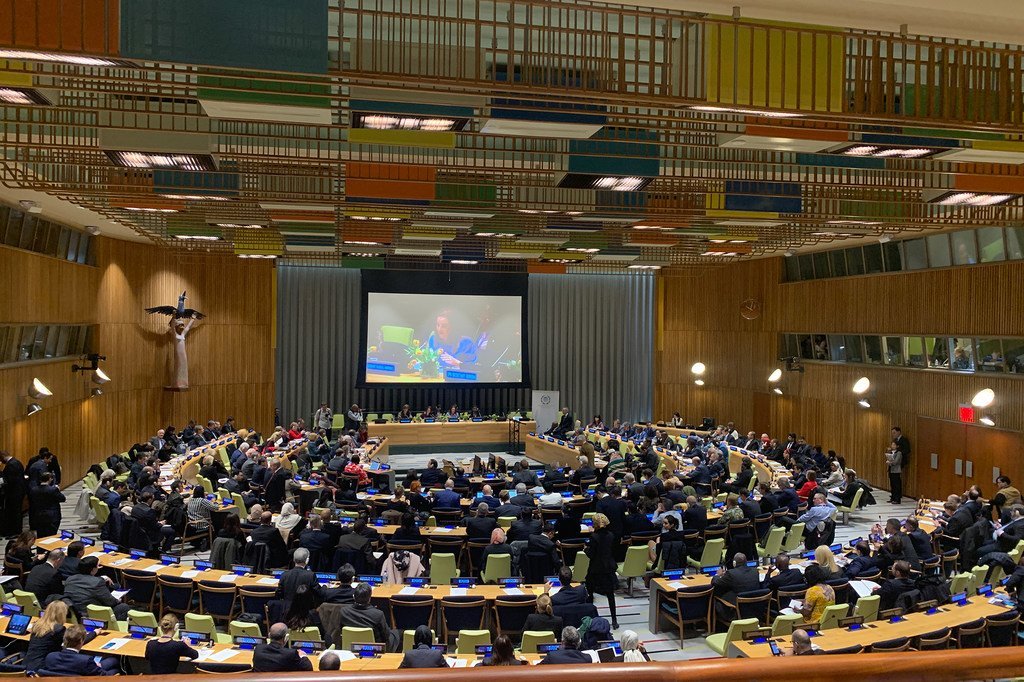 Encontro da União Interparlamentar realizado em 2019 na Assembleia Geral, em Nova Iorque