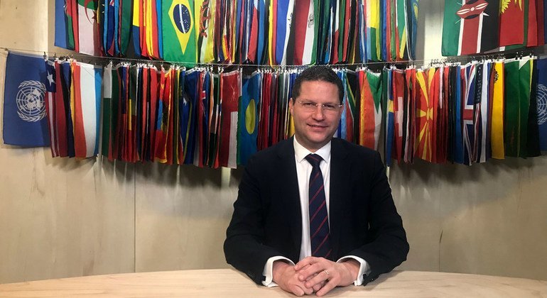 Mauricio Esteban Rodas, el alcalde de Quito, Ecuador, durante una entrevista con Noticias ONU.