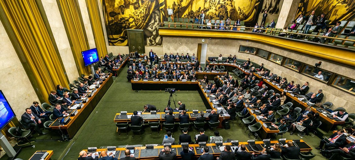 The UN Conference on Disarmament body, during the opening day of it's High-Level Segment, 25 February, 2019.