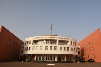 Palacio Colinas de Boe, People's National Assembly Building of Guinea-Bissau. 
