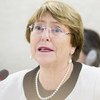 La Haut-Commissaire des Nations Unies aux droits de l'homme, Michelle Bachelet, au Conseil des droits de l'homme