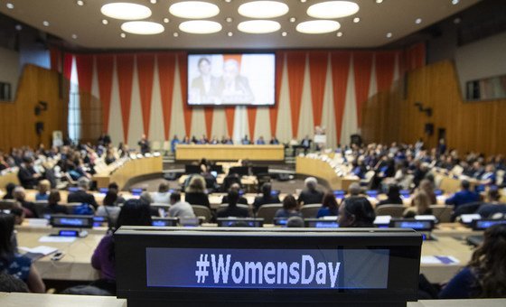 United Nations Observance of International Women's Day: 