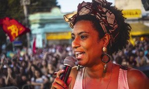 Brazilian politician and human rights activist Marielle Franco was assassinated in Rio de Janeiro on 14 May 2018.