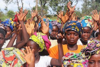 Resiliência das mulheres é celebrada no assentamento do Lóvua em Angola.