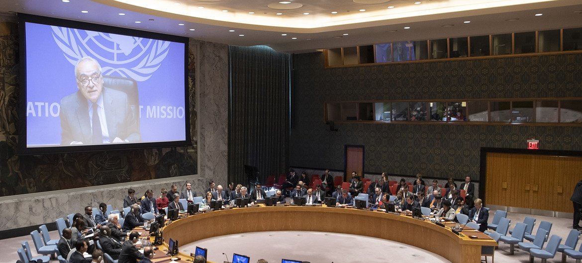 Security Council meeting on The situation in Libya.