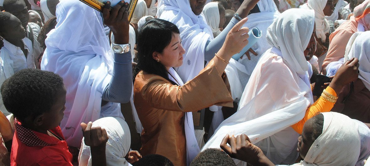 2012年12月，在苏丹南达尔富尔州反对性别暴力的16天行动中，举行了一个妇女中心（由联非达团性别事务部负责的快效项目）的落成典礼。