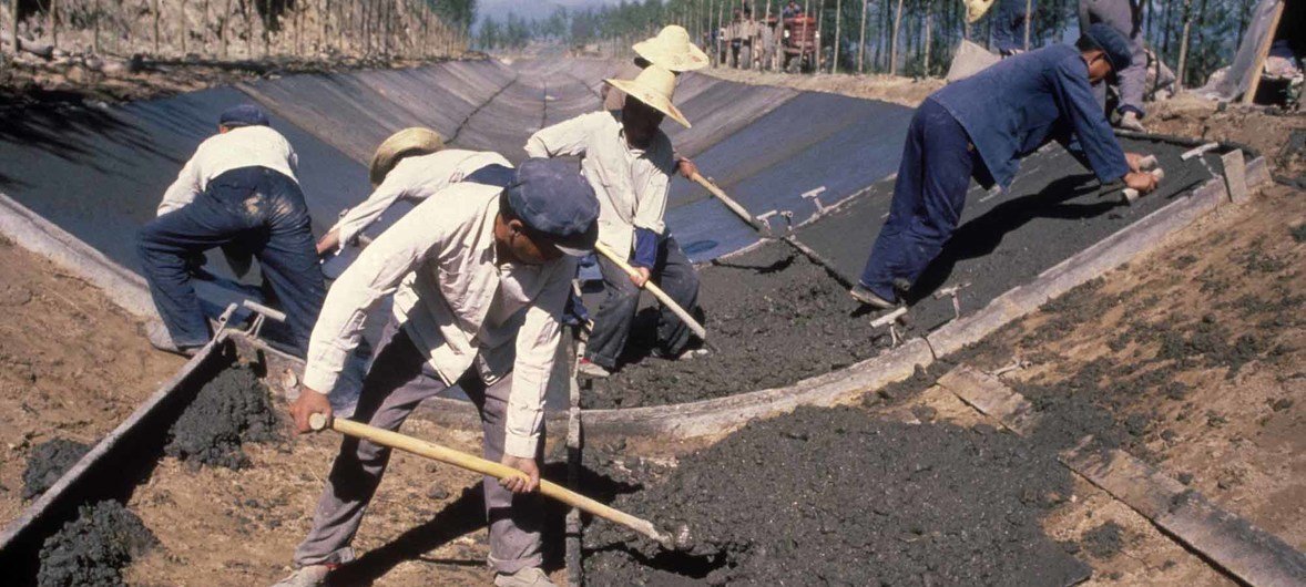 1979-1989 联合国世界粮食计划署甘肃省景泰川灌溉区农业发展” 项目
