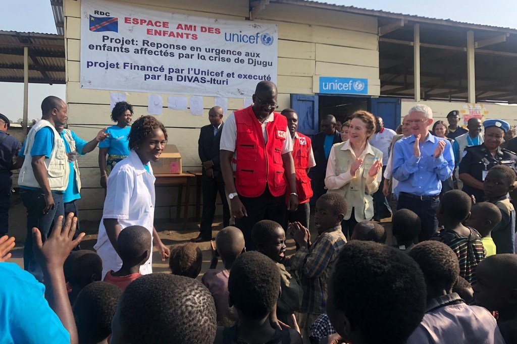 联合国人道主义负责人马克·洛科克和联合国儿童基金会执行主任亨丽埃塔·福尔在刚果民主共和国亲眼目睹了当前人道主义危机的严重程度。