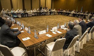 Une délégation du Conseil de sécurité des Nations Unies rencontre le Comité de suivi de l’accord de paix malien (photo d'archives).