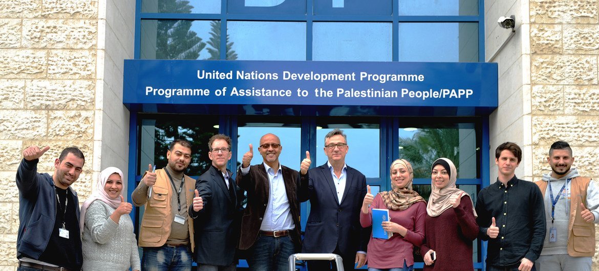 الأمم المتحدة تسعى لتشجيع التطوع في فلسطين باعتباره وسيلة لتحقيق التنمية أخبار الأمم المتحدة