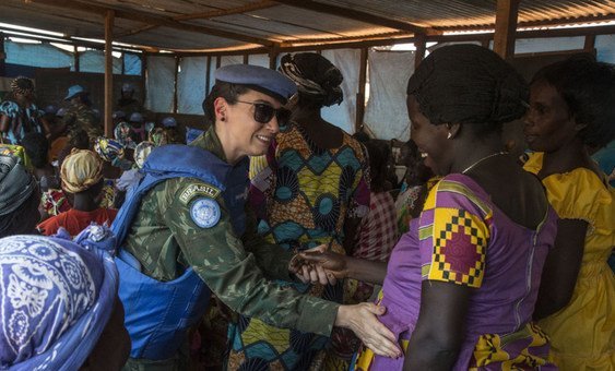 Márcia Braga, que atuou como assessora de proteção e gênero na missão africana, conhece a situação de mulheres, vítimas da violência em conflitos e guerras, de perto