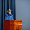Первый заместитель Генсека ООН Амина Мохаммед выступила на открытии шестого Азиатско-Тихоокеанского форума по устойчивому развитию. 