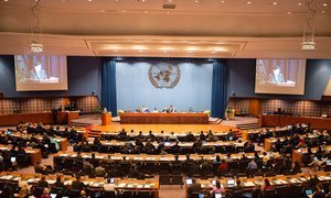 Participants at the sixth Asia-Pacific Forum on Sustainable Development (APFSD), convened by UN ESCAP in Bangkok.