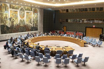 مجلس الأمن الدولي يعقد جلسة حول الشرق الأوسط تتناول التطورات السياسية والإنسانية في سوريا. 27 مارس/آذار 2019.