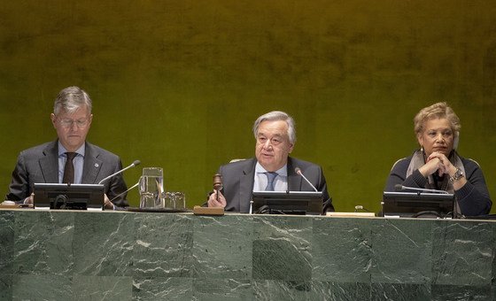 Secretary-General António Guterres opens the 2019 UN Peacekeeping Ministerial meeting to reaffirm and strengthen commitments to ‘blue helmets’ and others who work in peacekeeping missions across the world.