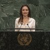 A atriz Angelina Jolie é embaixadora da Boa Vontade da Agência de Refugiados da ONU, Acnur.