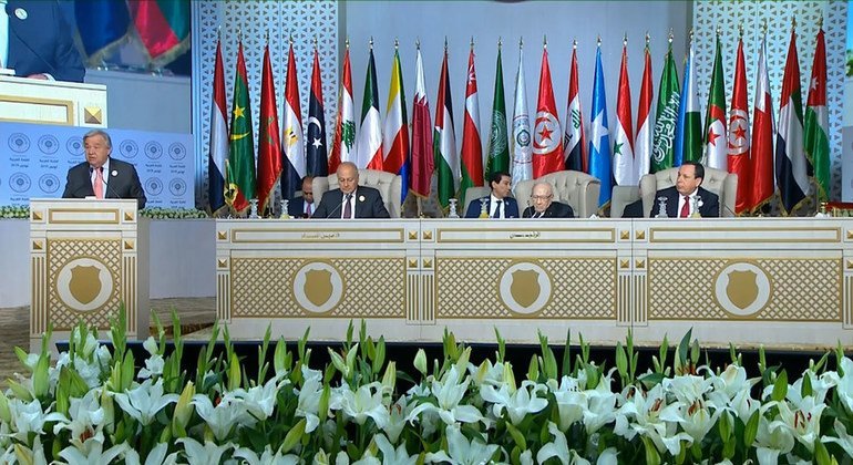 Guterres apelou à unidade do mundo árabe “como condição fundamental” para a paz e a prosperidade.