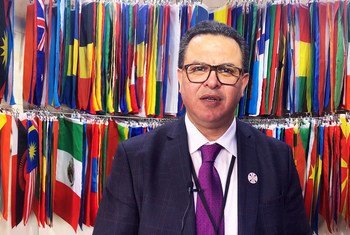 هشام نجمي رئيس وفد المغرب إلى اجتماعات الدورة الثانية والخمسين للجنة الأمم المتحدة للسكان والتنمية 
