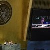 الجمعية العامة للأمم المتحدة تعتمد قرارا حول مكافحة الإرهاب والعنف القائم على أساس الدين أو المعتقد. 2 أبريل/نيسان 2019. 