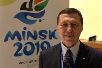 Георгий Катулин - Генеральный секретарь Национального олимпийского комитета Беларуси