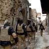 بول هيسلوب مدير برامج دائرة الأمم المتحدة للأعمال المتعلقة بالألغام يصف العراقيين الذين يعملون في البحث عن الألغام بالأبطال المجهولين. (من الأرشيف)