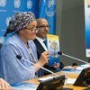 La vicesecretaria general, Amina Mohamed, presenta el Informe sobre el Financiamiento del Desarrollo Sostenible de 2019.