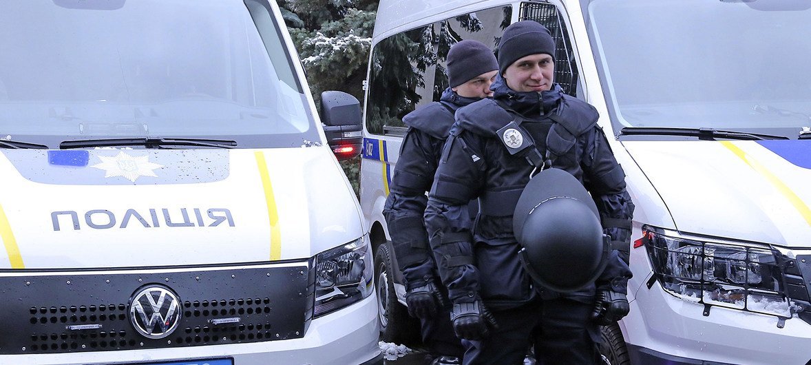 В трех областях Украины отремонтировлаи 20 полицейских участков. Сотни стражей порядка получили средства индивидуальной защиты