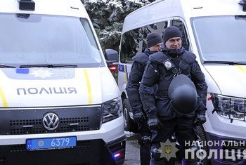В трех областях Украины отремонтировлаи 20 полицейских участков. Сотни стражей порядка получили средства индивидуальной защиты