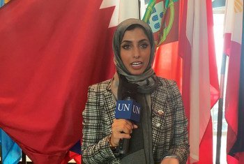  شاركت الشابة القطرية خديجة أحمد أبو حليقة ممثلة لوفد بلادها في أعمال منتدى الشباب الثامن للمجلس الاقتصادي والاجتماعي التابع للأمم المتحدة 