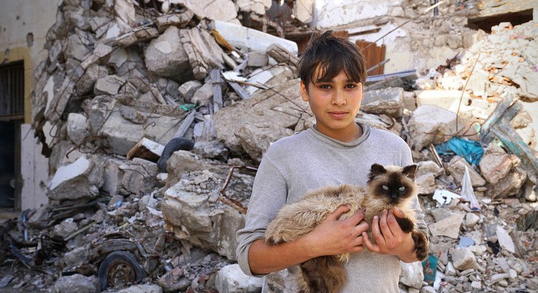 Mohammed tiene 16 años y vive en el área de Al Saberi en Bengahzi.