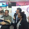  ممثلا منظمتا الصحة العالمية واليونيسف يعلنان نجاح الحملة الهادفة إلى تطعيم أكثر من 6 ملايين طفل عراقي