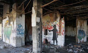 Former Parliament Speakers Chamber in Tripoli, Libya.