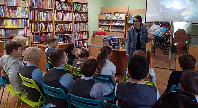 Сотрудники библиотеки Нижнего Новгорода стараются приобщить детей к чтению