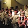 Niños mapuche de la Orquesta Juvenil de Tirúa en el lanzamiento de la campaña "Mucho Chile"