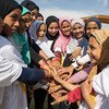 من فعاليات مبادرة "الوجهة مصر 2030" التي ينظمها صندوق الأمم المتحدة للسكان بالتعاون مع وزارة الشباب والرياضة في محافظة الأقصر بدعم من الاتحاد الأوروبي وبالشراكة مع الجهات الحكومية والمجتمع المدني.