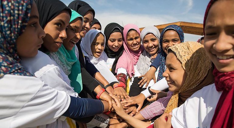 من فعاليات مبادرة "الوجهة مصر 2030" التي ينظمها صندوق الأمم المتحدة للسكان بالتعاون مع وزارة الشباب والرياضة في محافظة الأقصر بدعم من الاتحاد الأوروبي وبالشراكة مع الجهات الحكومية والمجتمع المدني.