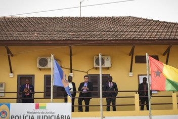 Sede da Polícia Judiciária em Bissau, na Guiné-Bissau