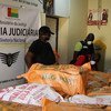 几内亚-比绍缴获的毒品。